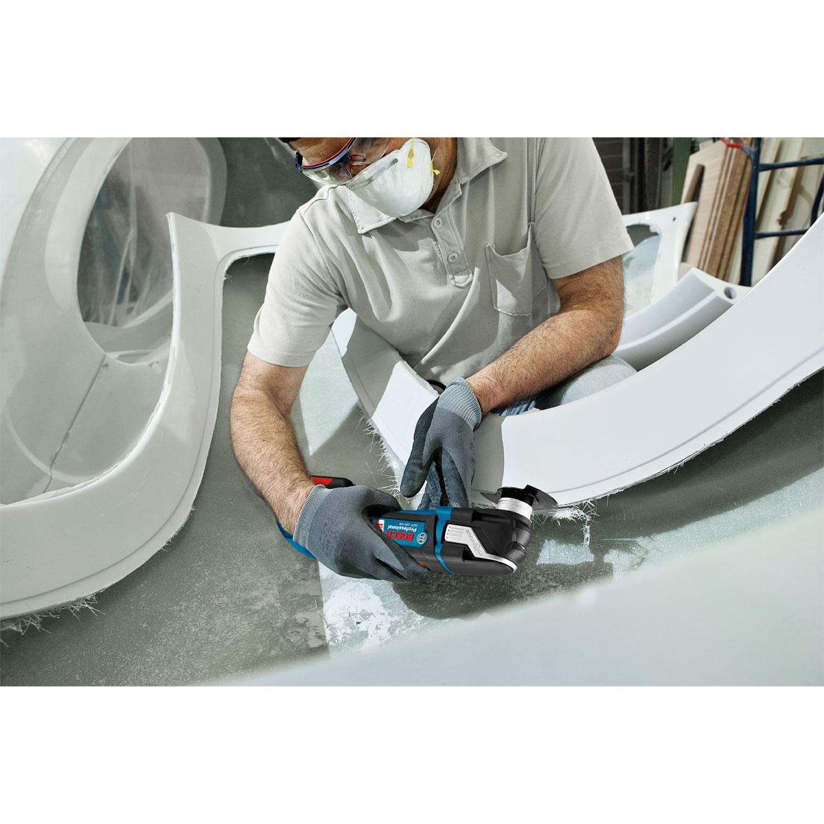 Bosch Professional  Akku-Multitool GOP 18V-28 Solo Bild 5