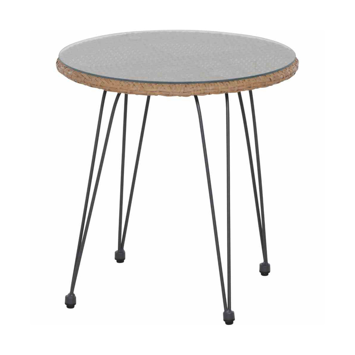 Siena Garden Balkonmöbelset Tiros 3-teilig royal oak/anthrazit Bild 7