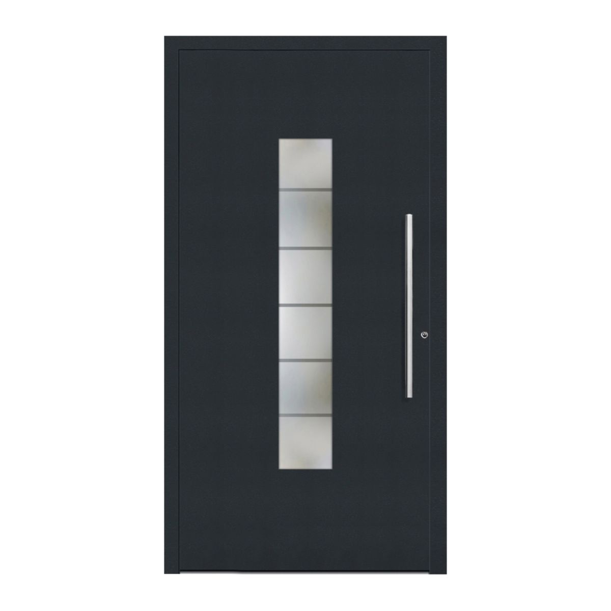 Aluminium-Sicherheitshaustür 108 Lucca 110 x 210 cm