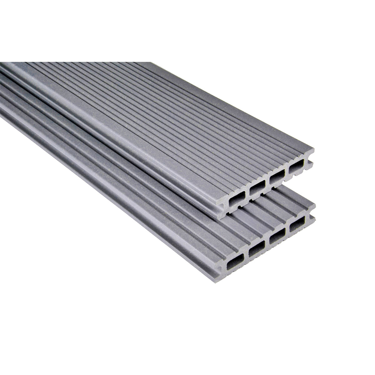 Bodendiele Exklusiv Steingrau mattiert 26 x 145 mm