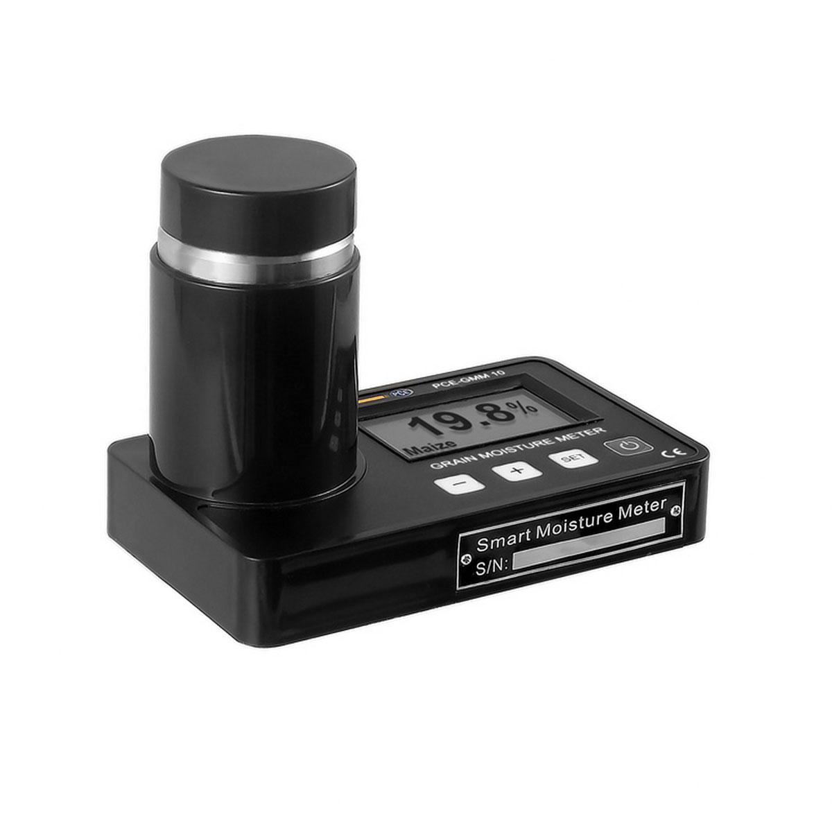 PCE Instruments Getreide-Feuchtikeitsmessgerät „PCE-GMM 10“, LC-Grafikdisplay Bild 2