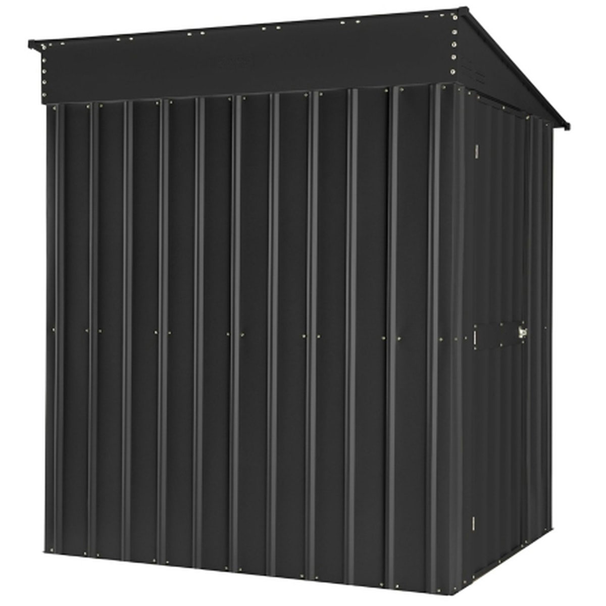 Globel Gerätehaus Lean To 2,5m² anthrazit Bild 1