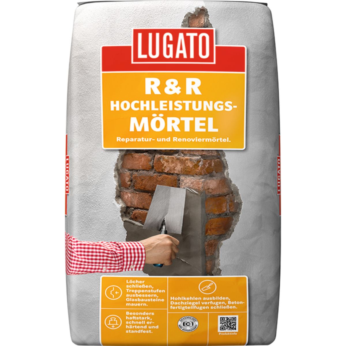 Lugato R+R-Hochleistungsmörtel 10kg