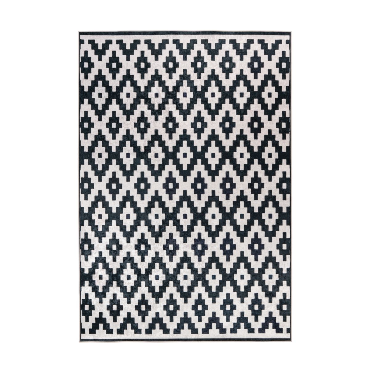 Sally 225 Schwarz / Weiß 80cm x 150cm