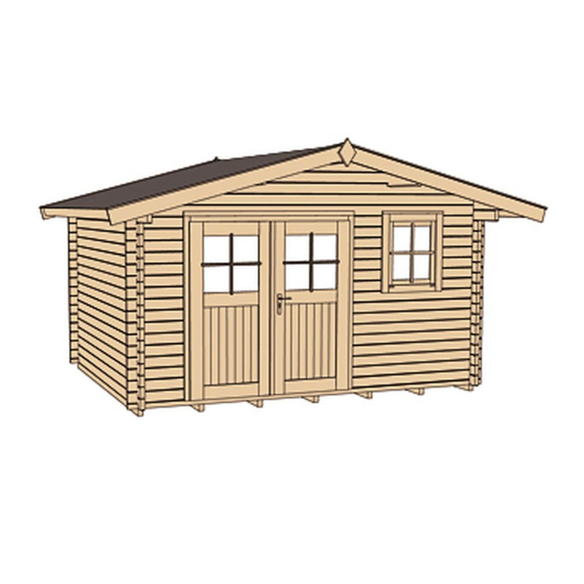 Weka Gartenhaus 136 Größe 2 Bild 3