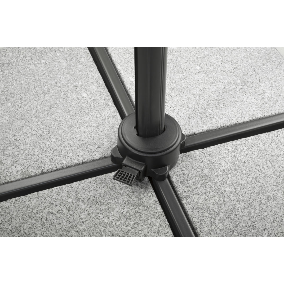 Schneider Schirme Sonnenschirm Rhodos Blacklight 300 cm anthrazit Bild 11