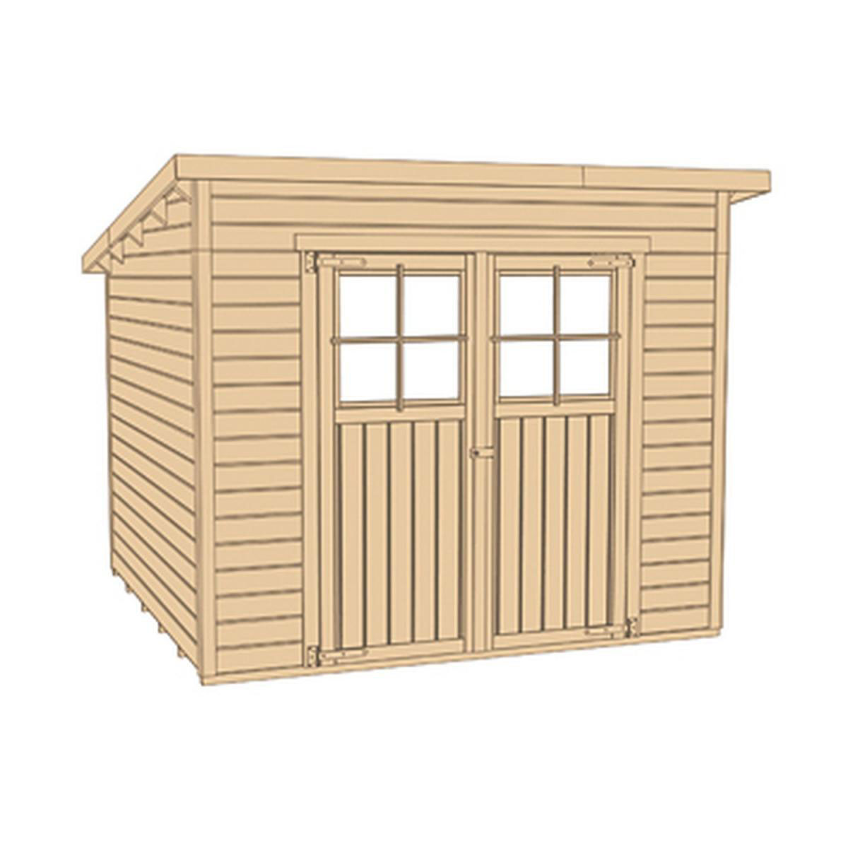 Weka Gartenhaus 325 299 x 250 x 223 cm Bild 3