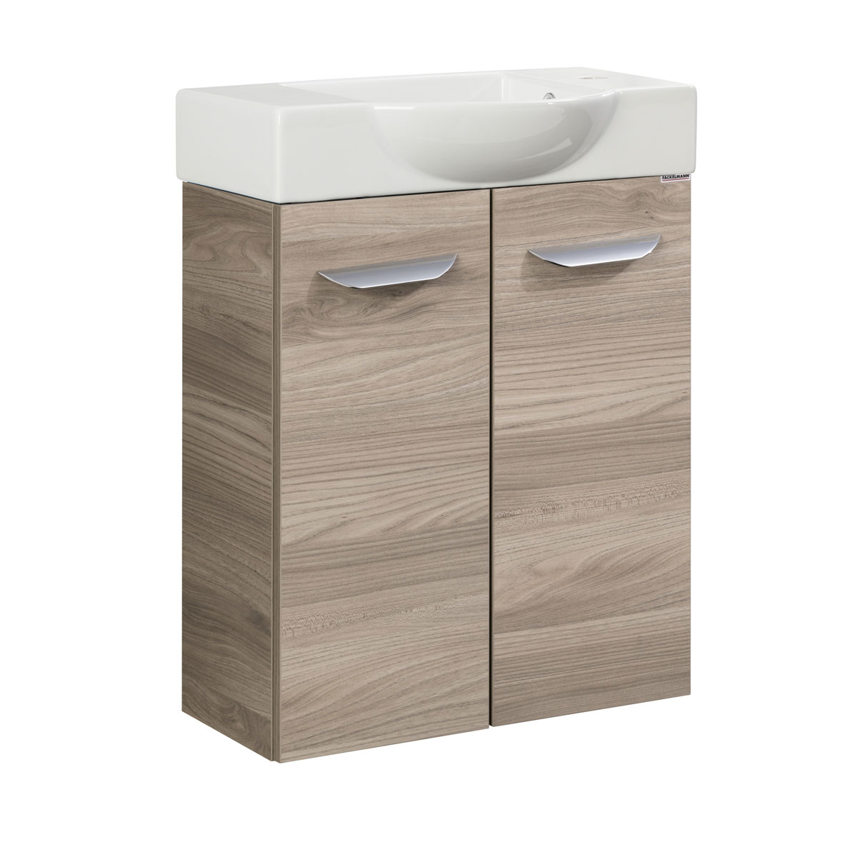 Fackelmann  Gäste-WC Keramikbecken SBC 545 x 145 x 317 mm Weiß Hahnloch rechts Bild 4