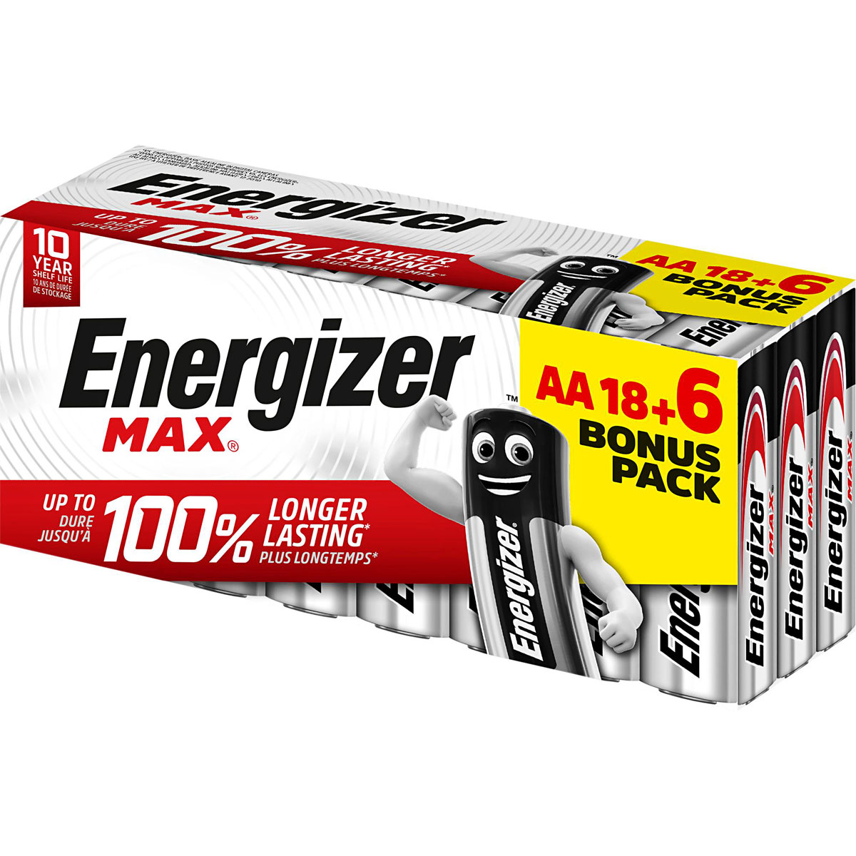 Energizer AA-Batterie Alkaline Max Bonus-Pack 18+6 Stk. Bild 1