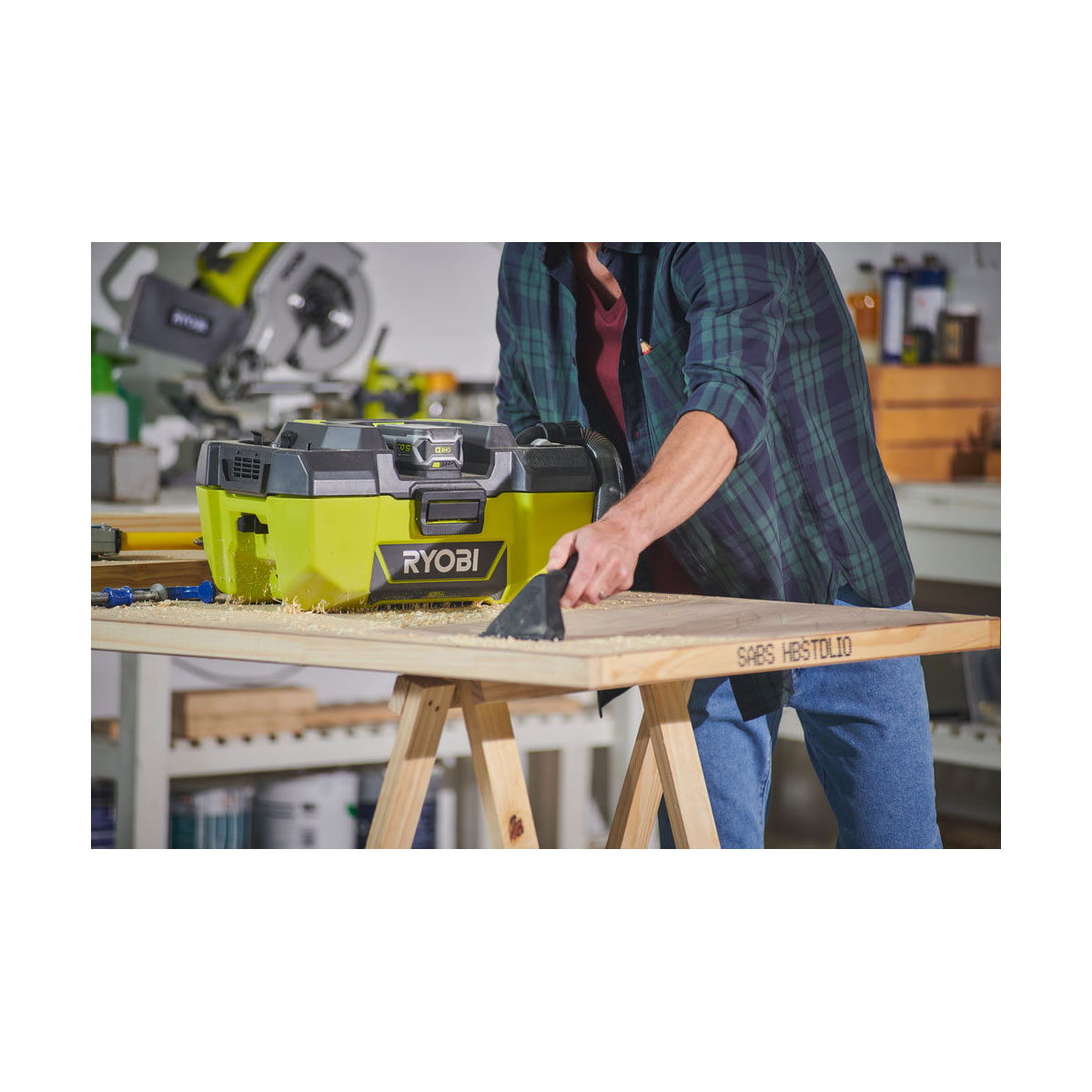 Ryobi  18V Akku-Trockensauger R18PV-0 solo Bild 3