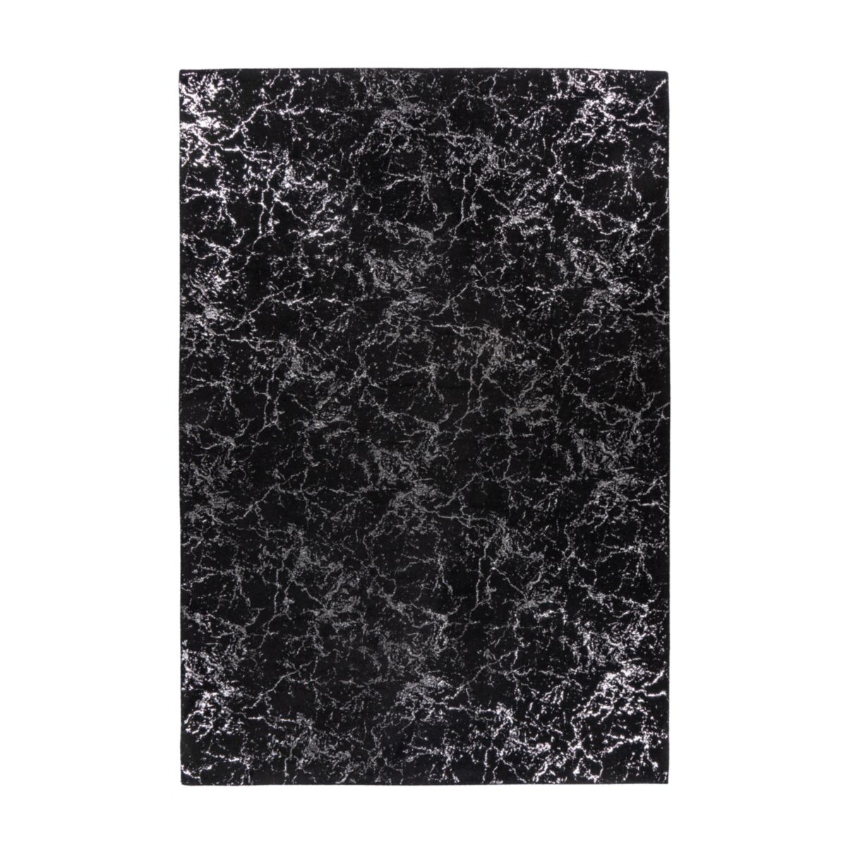 Bijou 225 Schwarz / Silber 120cm x 170cm