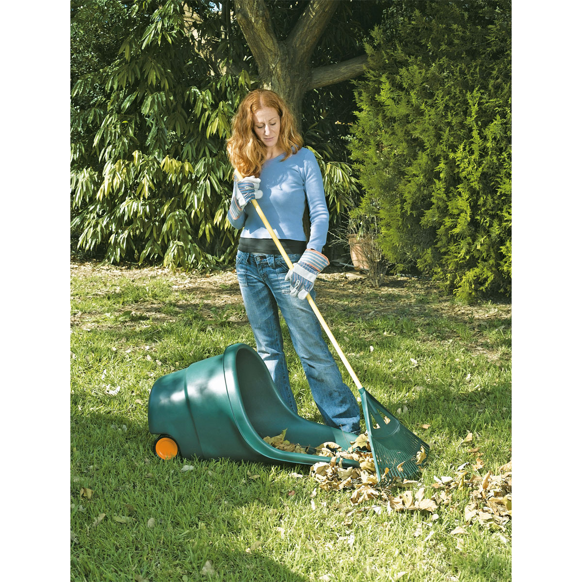 Keter Multifunktionswagen Garden Go dunkelgrün Bild 2