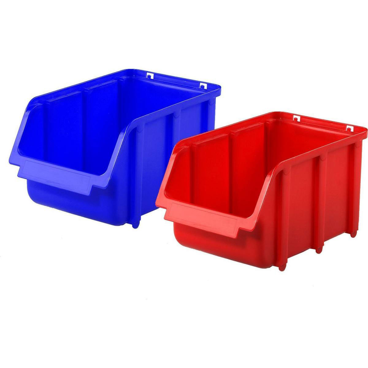 Tood Sichtlagerkasten Visus 10 x 16,5 x 7,5 cm blau Bild 2