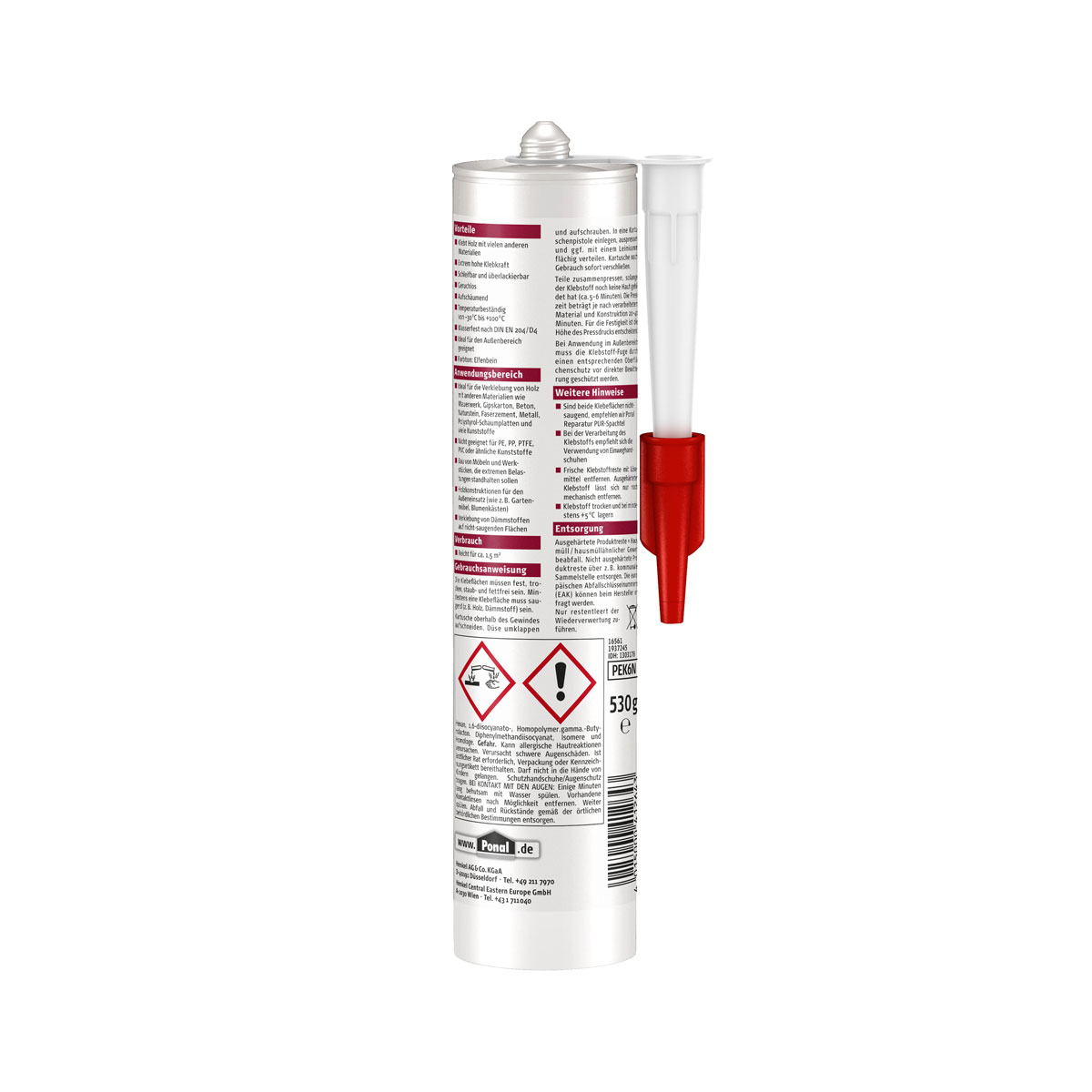 Ponal PU-Kleber Konstruktion PUR-Kleber 530 g Bild 3