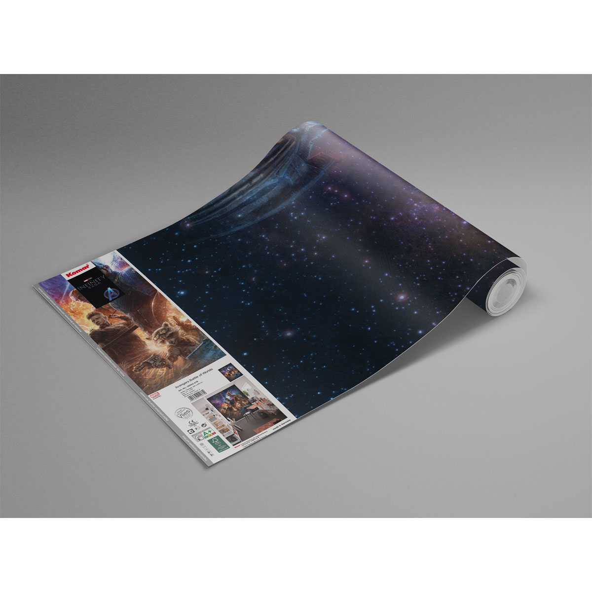 Komar  Vlies Fototapete Avengers Battle of Worlds 200x280 cm Bild 4