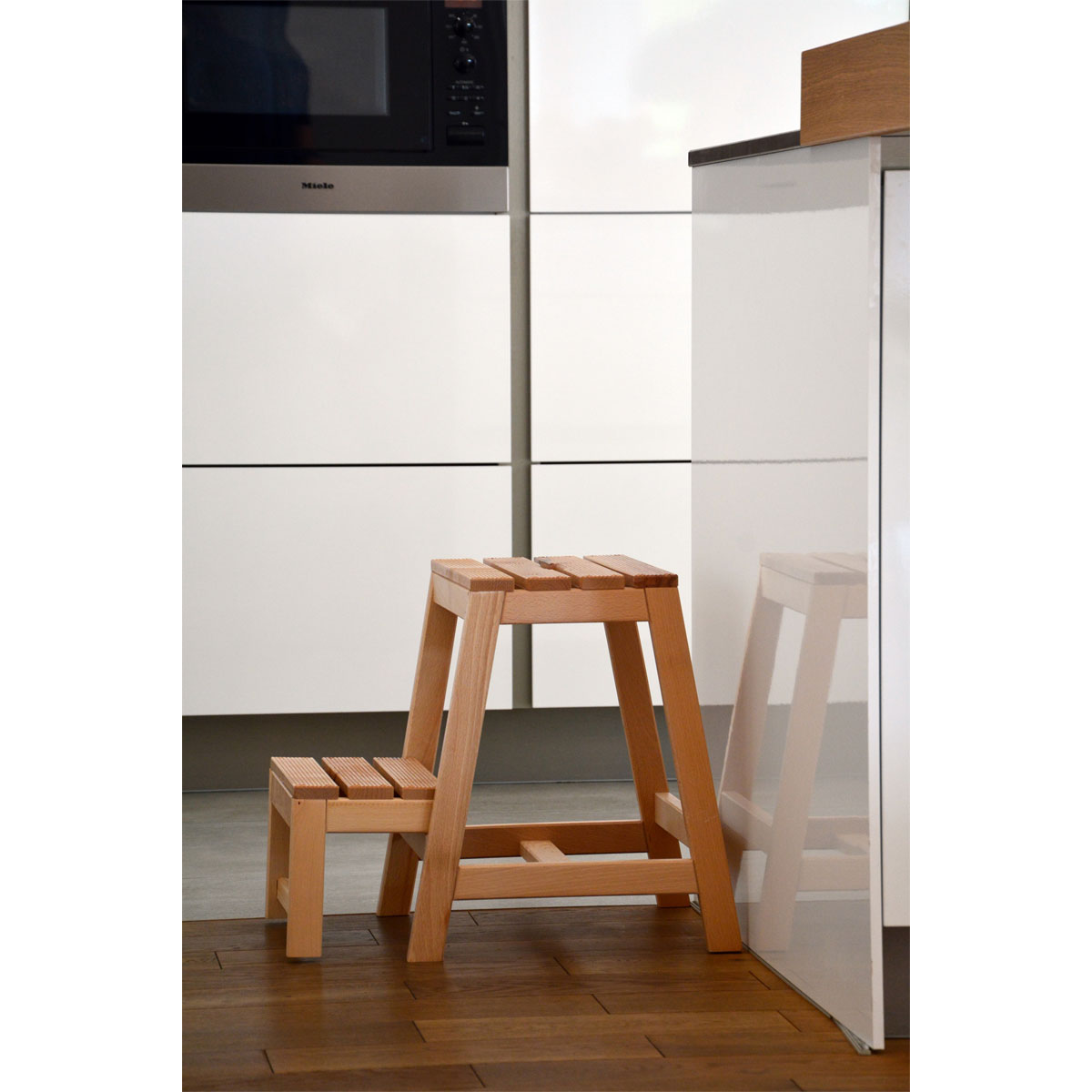 dobar Klapphocker 53/39 x 38 x 45 cm natur Bild 4