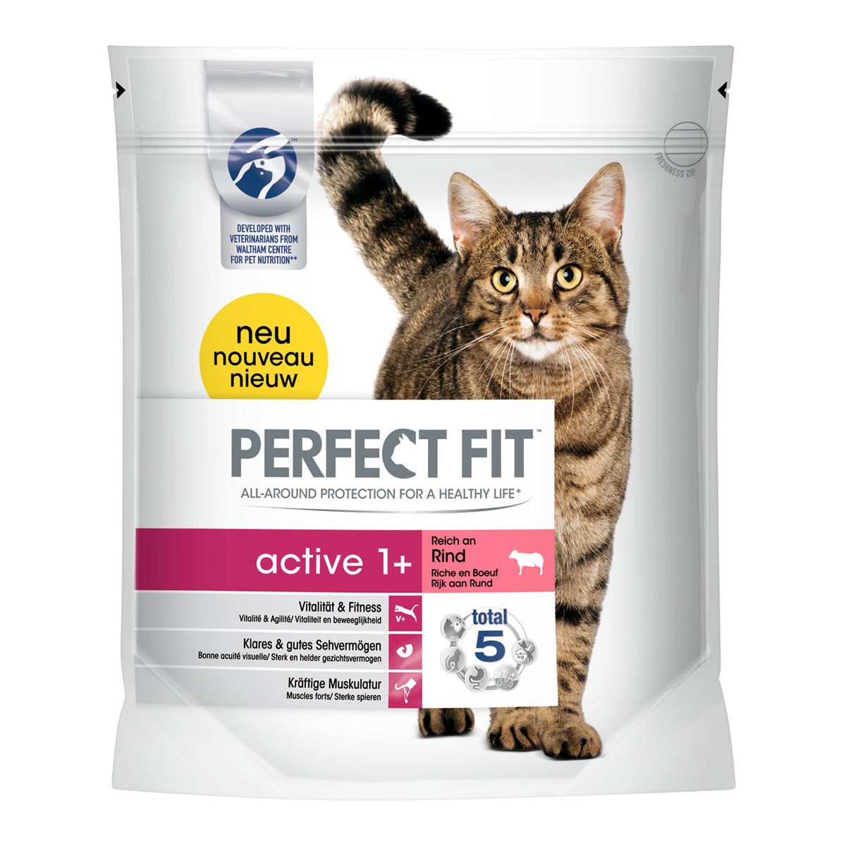 PERFECT FIT  Cat Active 1+ reich an Rind 1,4kg