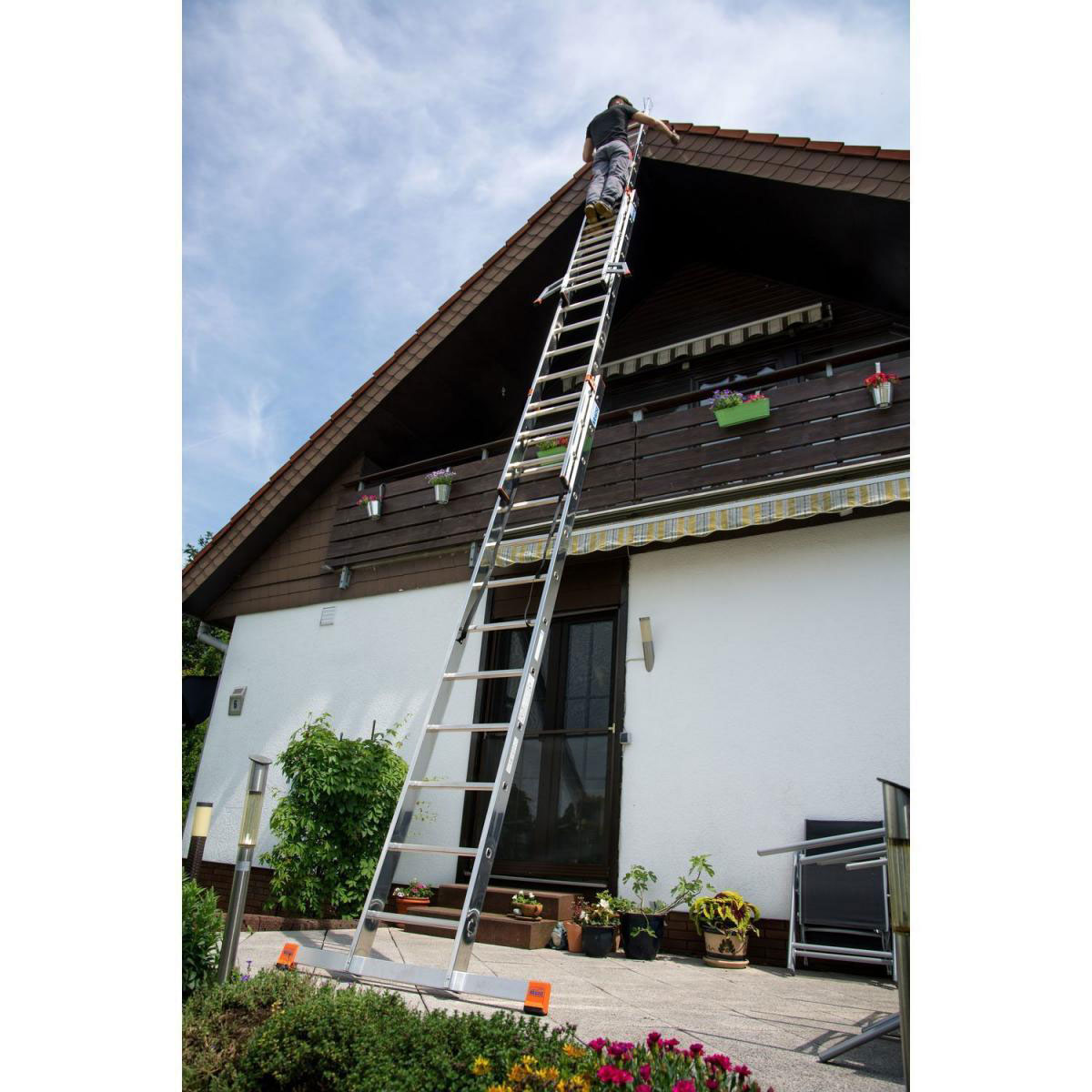 Krause Vielzweckleiter Tribilo 3 x 12 Sprossen Bild 5