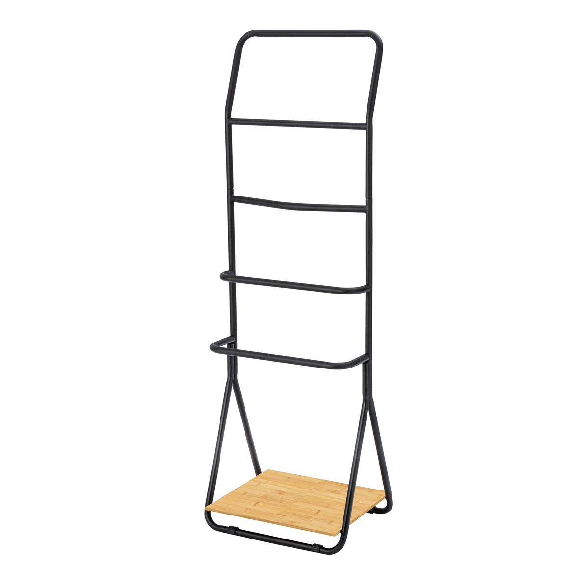 Wenko  Handtuchhalter Verona Schwarz Handtuchständer 4 Stangen