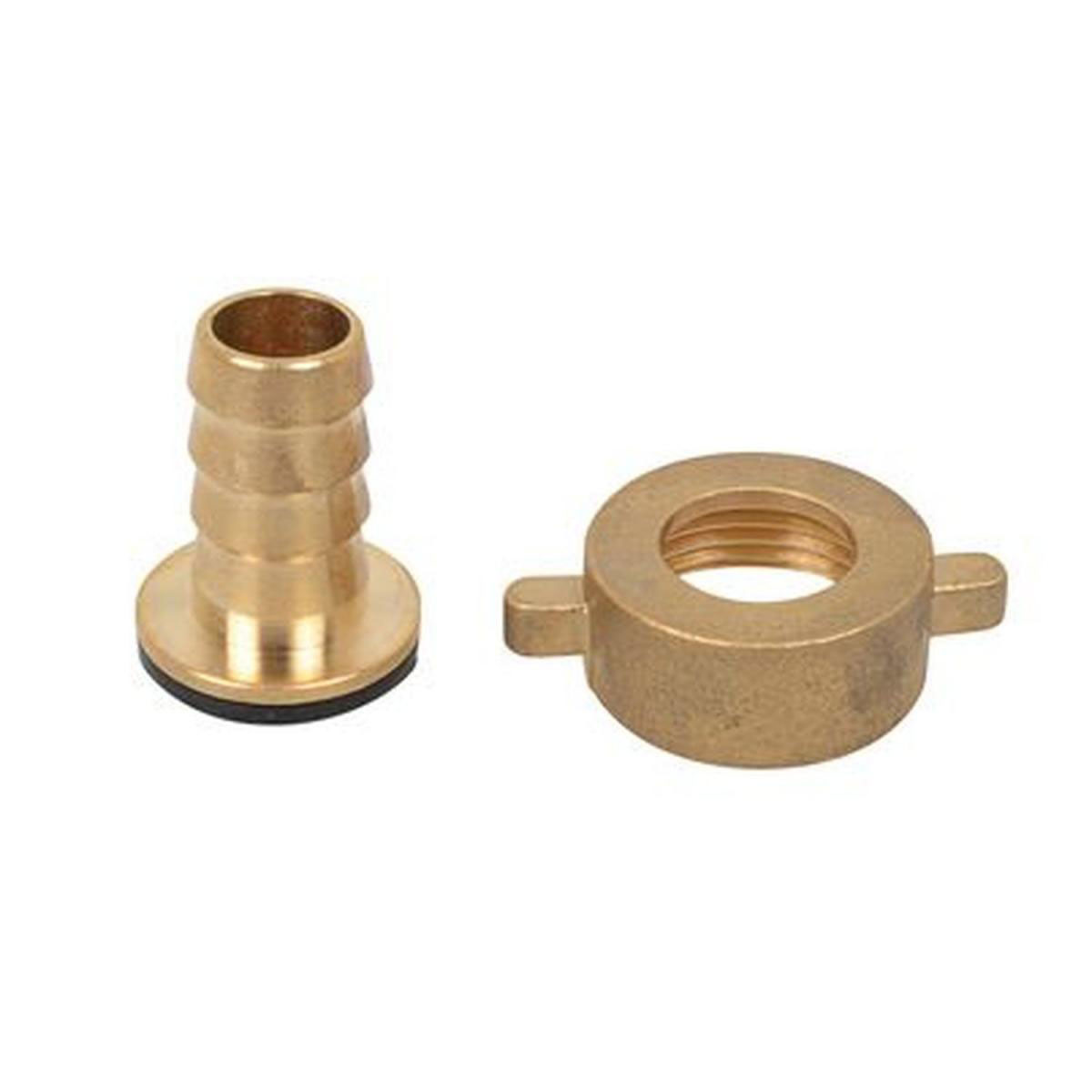 Kirchhoff Halbe Schlauchverschraubung 3/8" x ¾ Messing