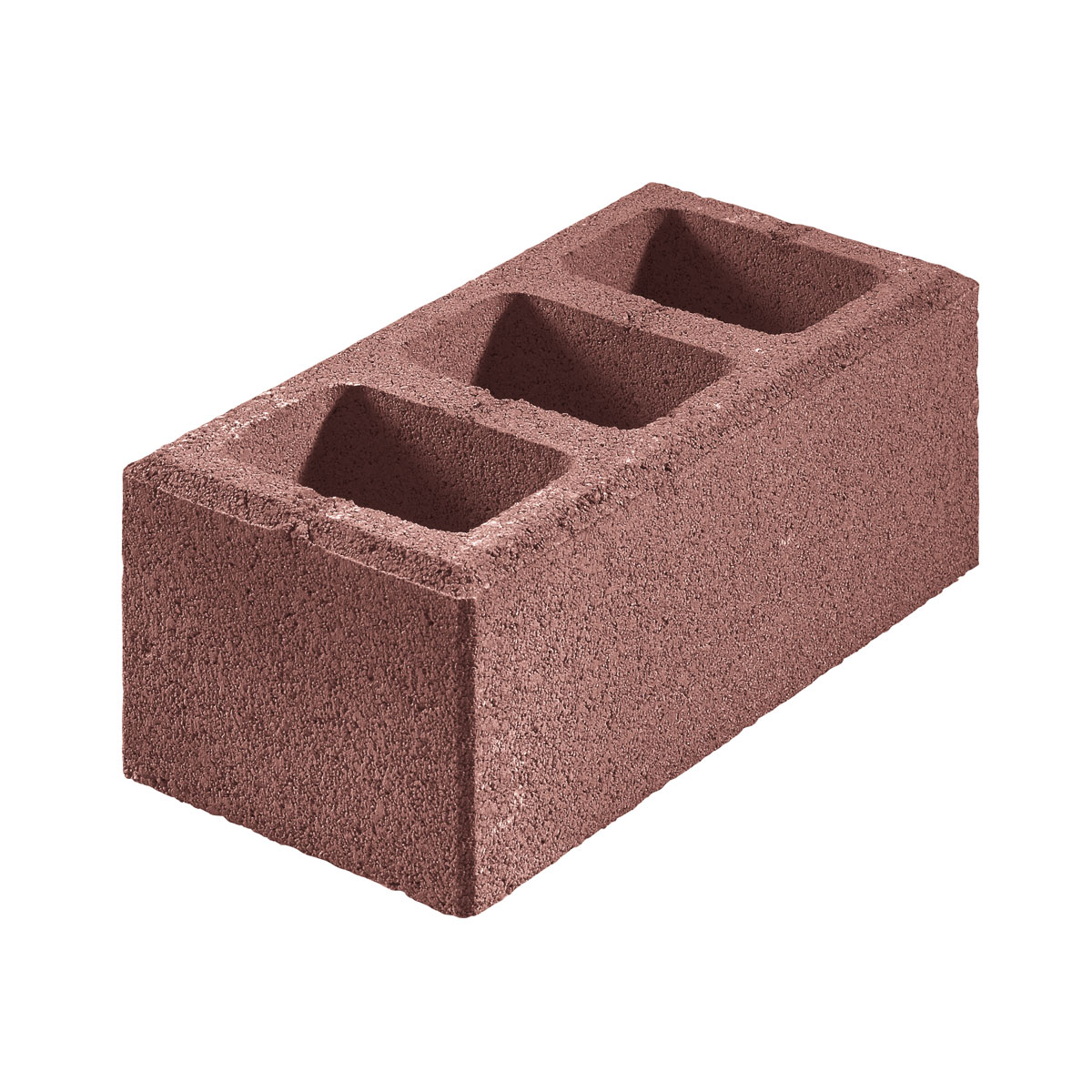 Lusit  Mini Vollstein Bellamur 40 x 20 x 16,5 cm rotbraun