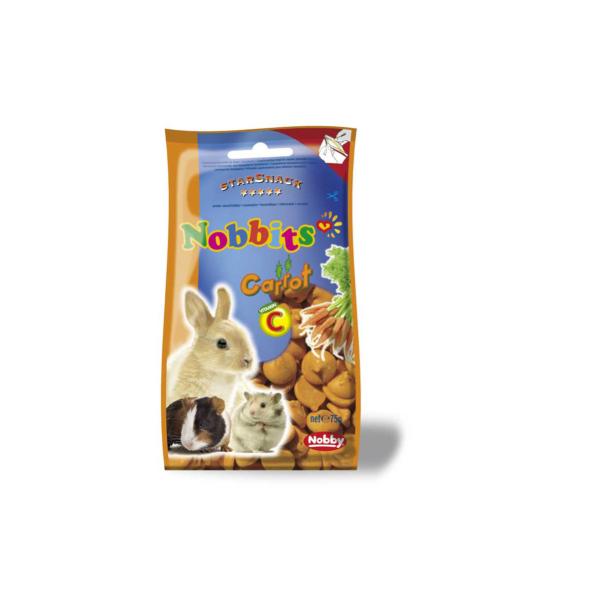 Leckerlies Nobbits Karotte 75 g