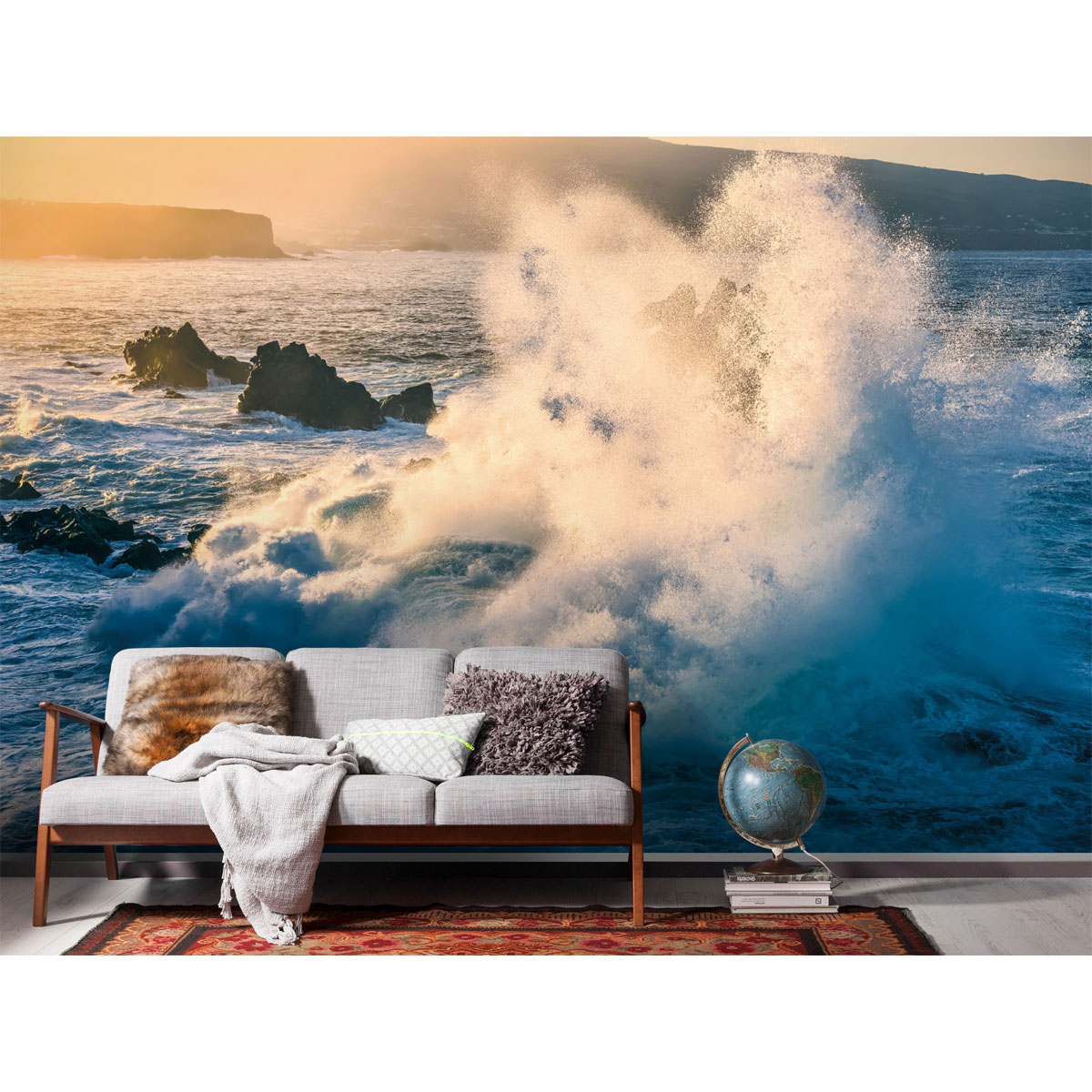 Komar  Vlies Fototapete Exploding Elements 300x200 cm