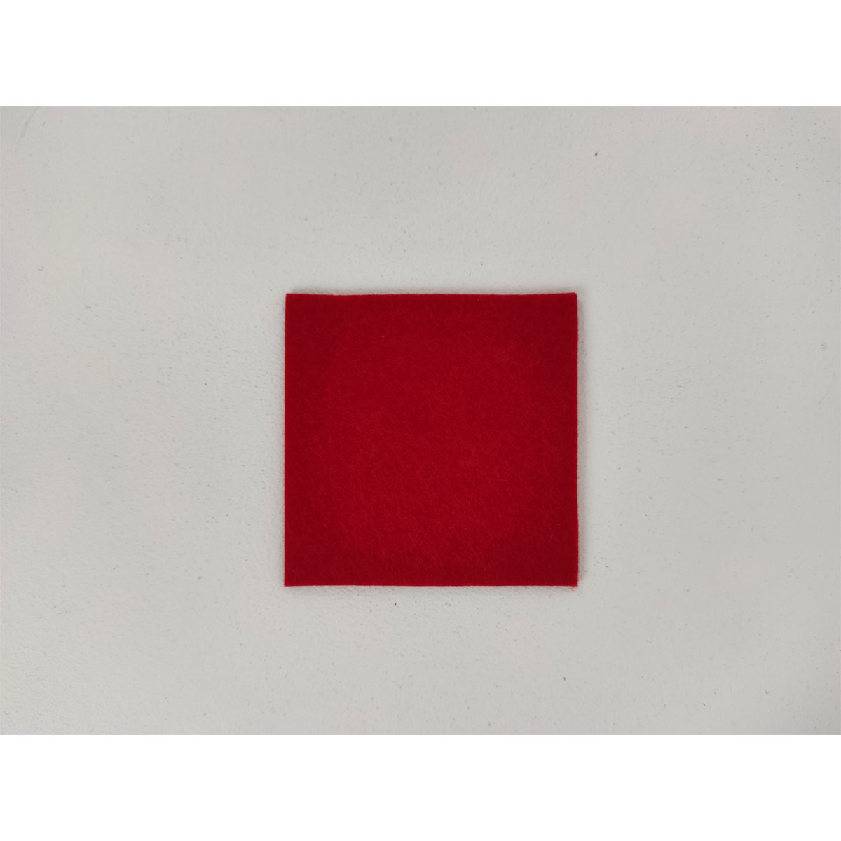Untersetzer Filz 10 x 10 cm rot