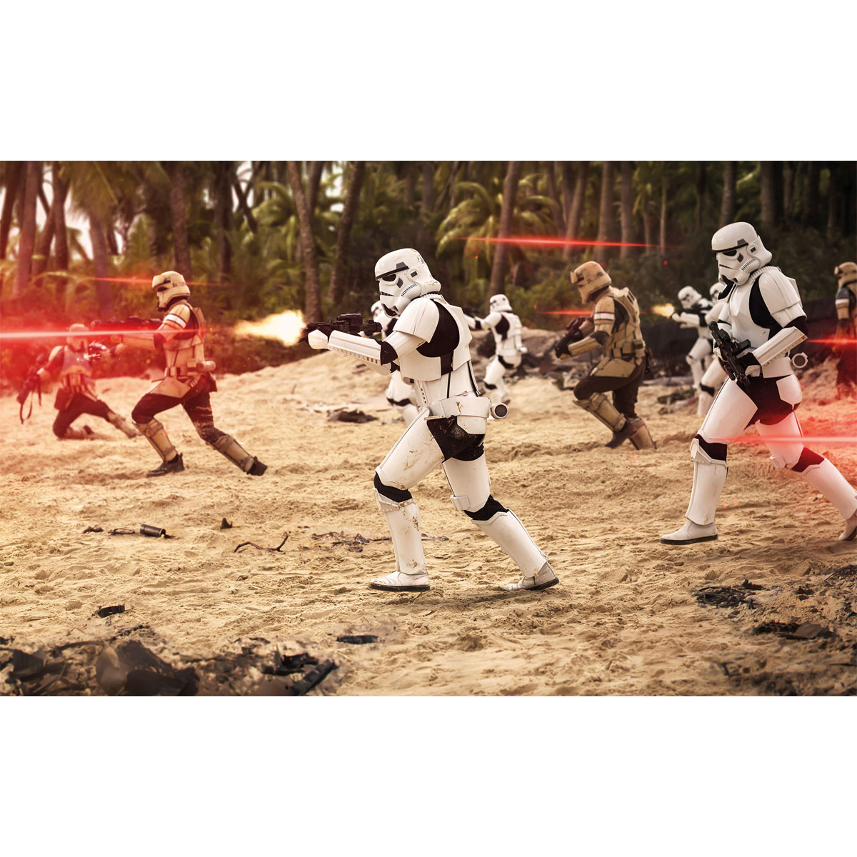 Komar  Vlies Fototapete Star Wars Imperial Strike 400x250 cm Bild 2