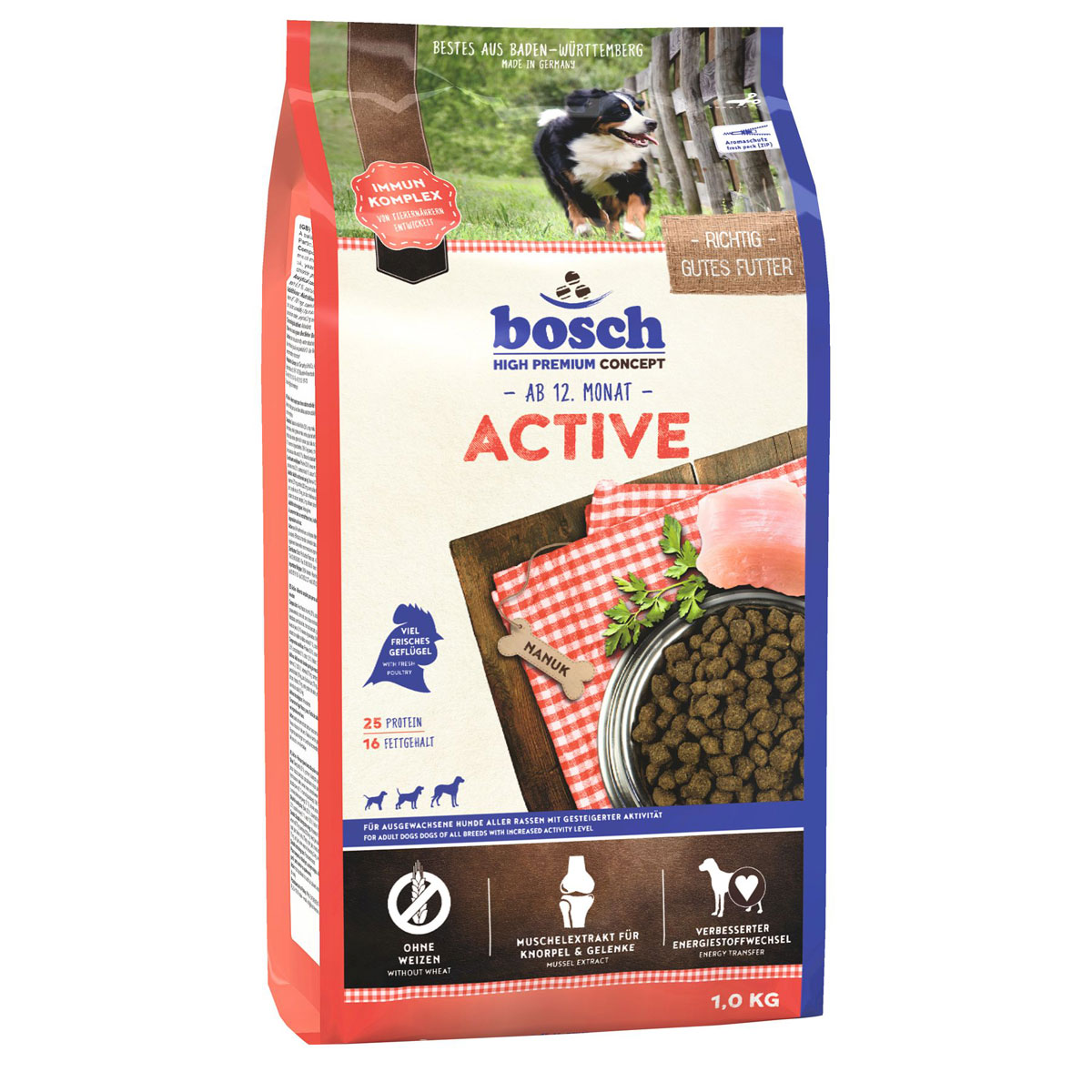 bosch high premium concept Dog Active 1 kg