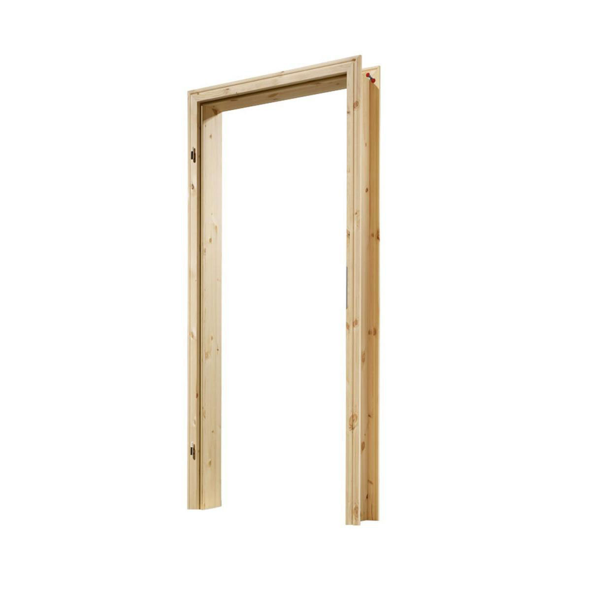 Borne Türzarge komplett Kiefer roh 98,5 x 198,5 x 20 cm DIN links