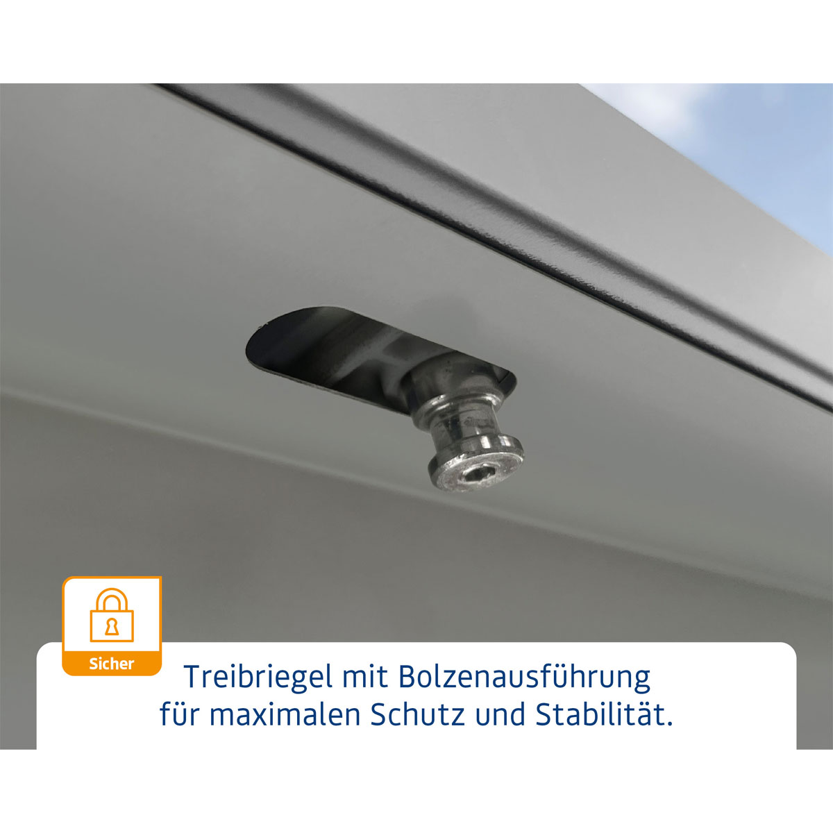 EcoStar  Gartenbox Elegant 1620 RAL9007 Bild 7