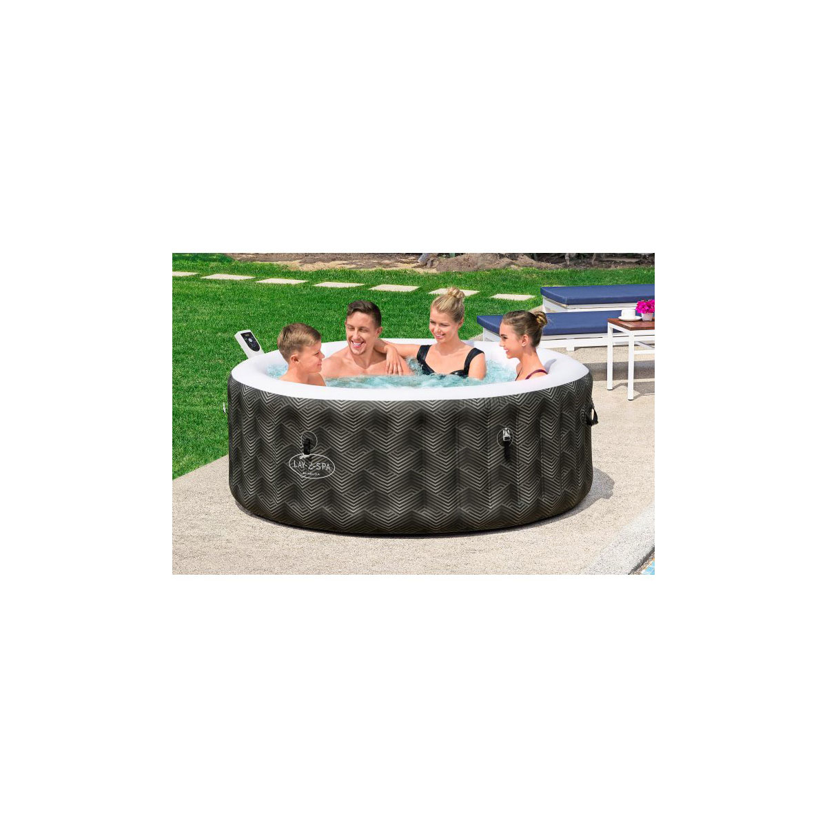 Bestway ® LAY-Z-SPA® UltraFit™ -Whirlpool Barbuda AirJet™ Ø 180 x 66 cm, rund Bild 6