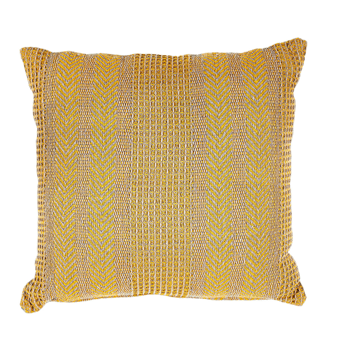 Kissen Juna gelb 45 x 45 cm