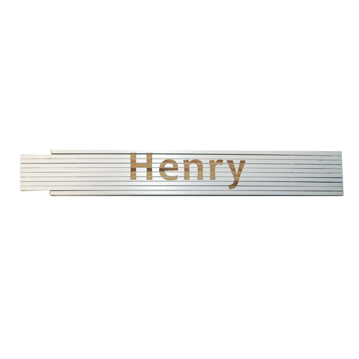 Meterstab Henry 2m weiß