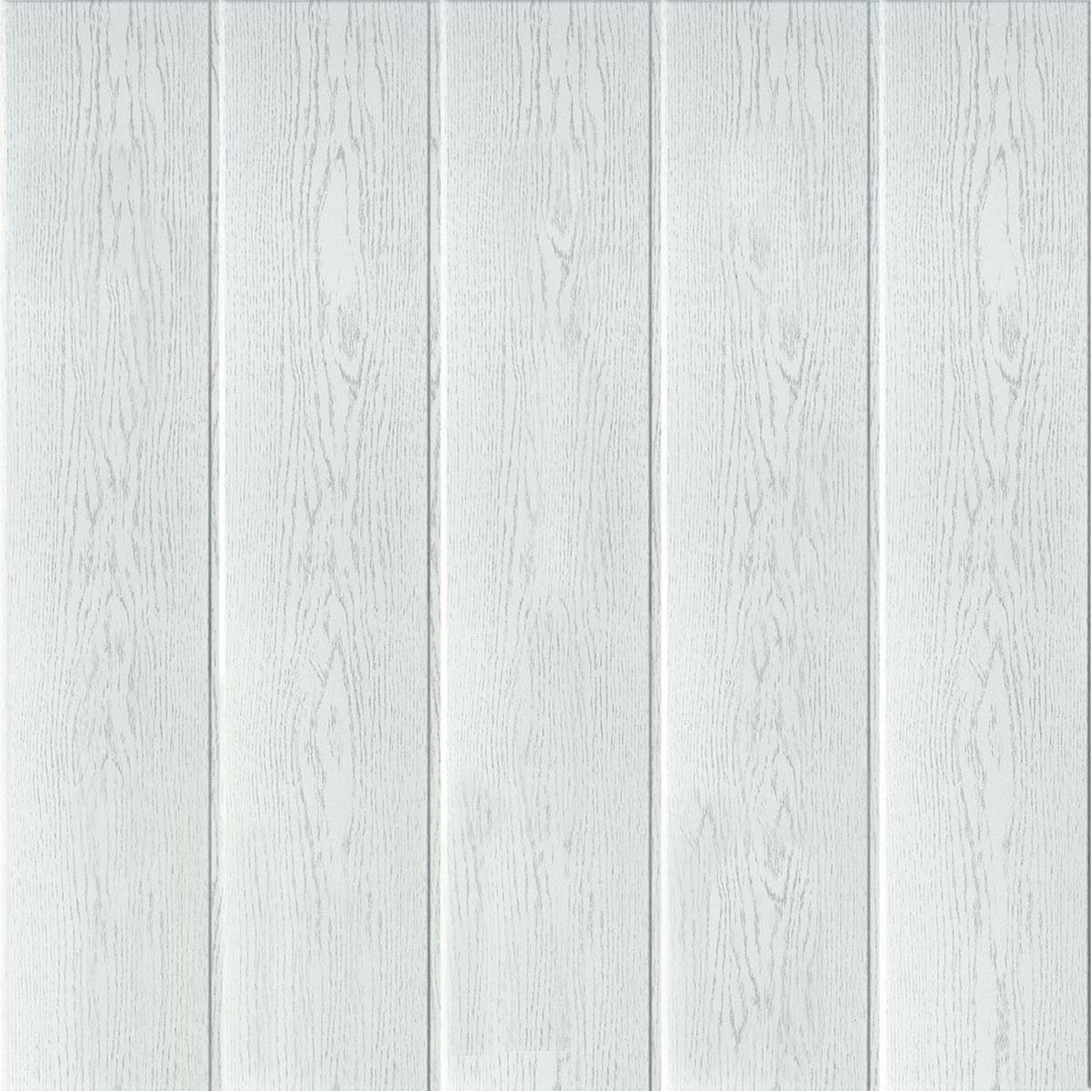 Deckenplatte Athen Esche-weiß 0,5 x 0,5 m