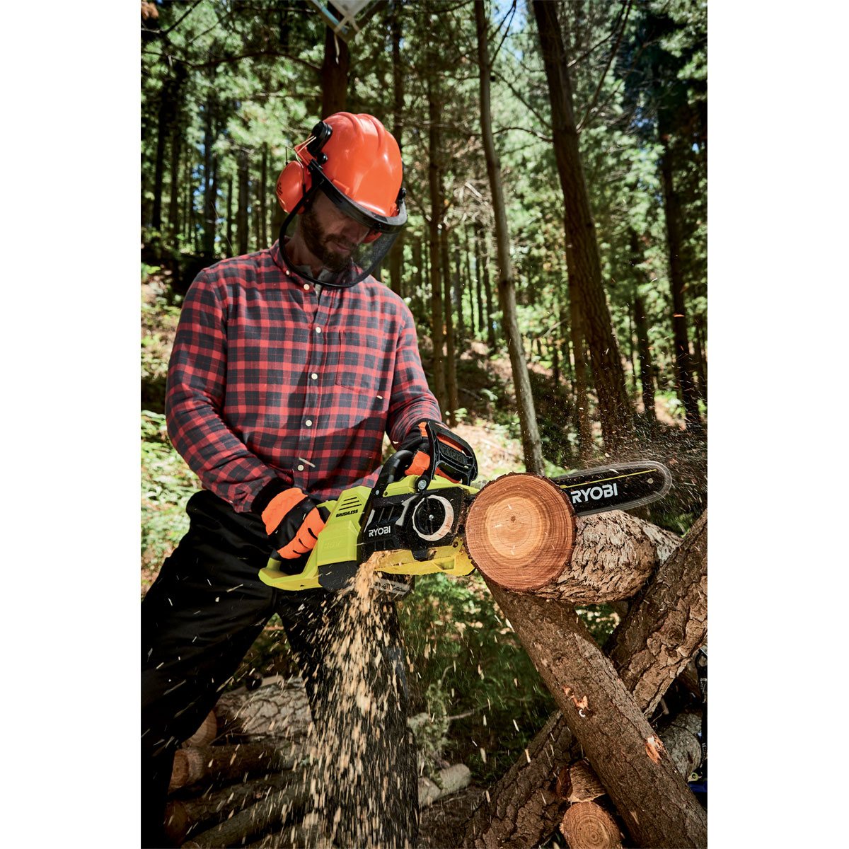 Ryobi  Akku-Kettensäge RY36CSX35A-0 ohne Akku und Ladegerät Bild 5