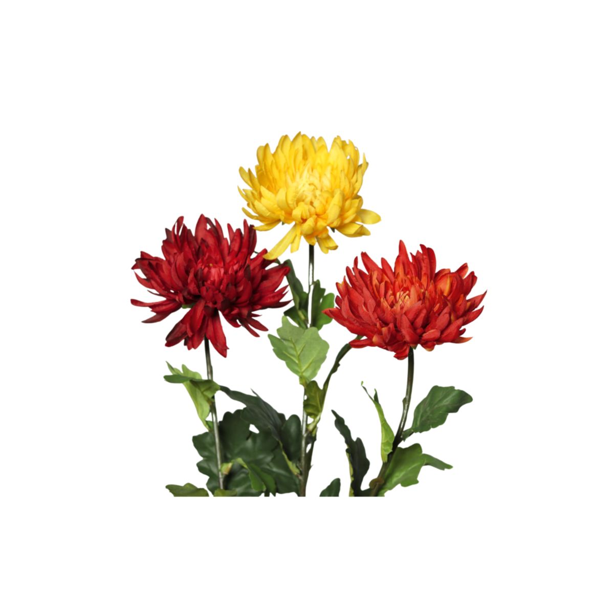 Chrysantheme 72 cm farbig sortiert orange gelb rot
