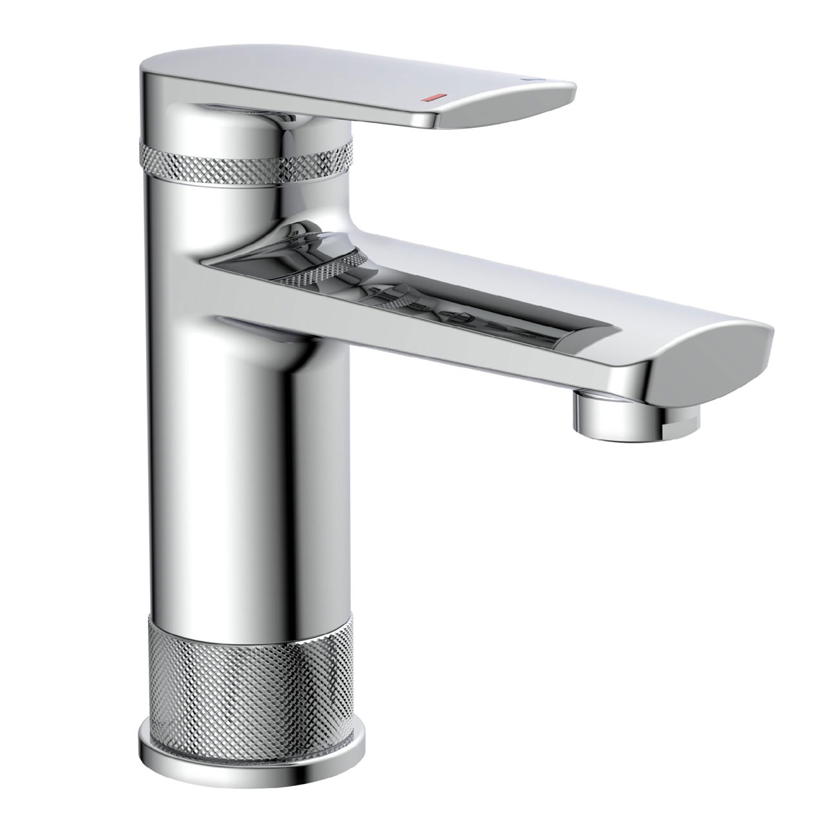 WT-Armatur Liverpool chrom Eco-Klick-Kartusche inkl.Push-Open-Garnitur