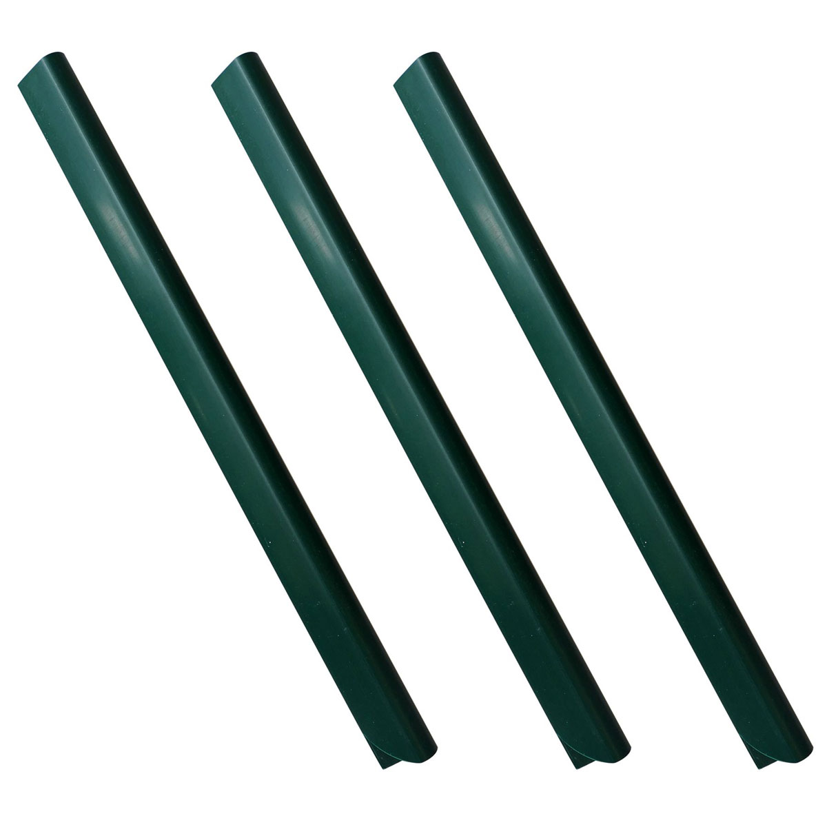 Durabil End-Clips für Sichschutzstreifen 25 Stück grün