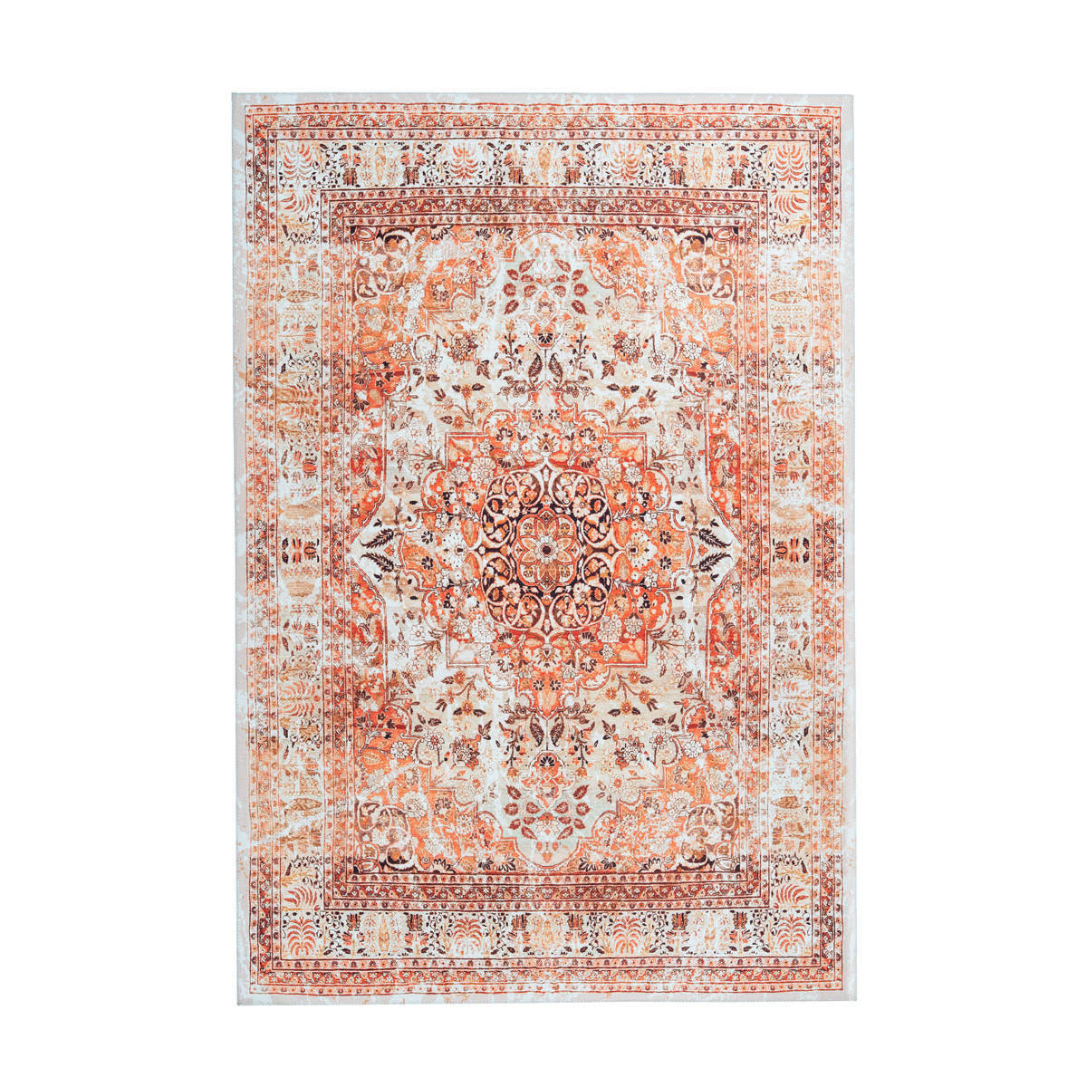 Flachflorteppich „Galaxy 1000“, orange/beige Bild 1