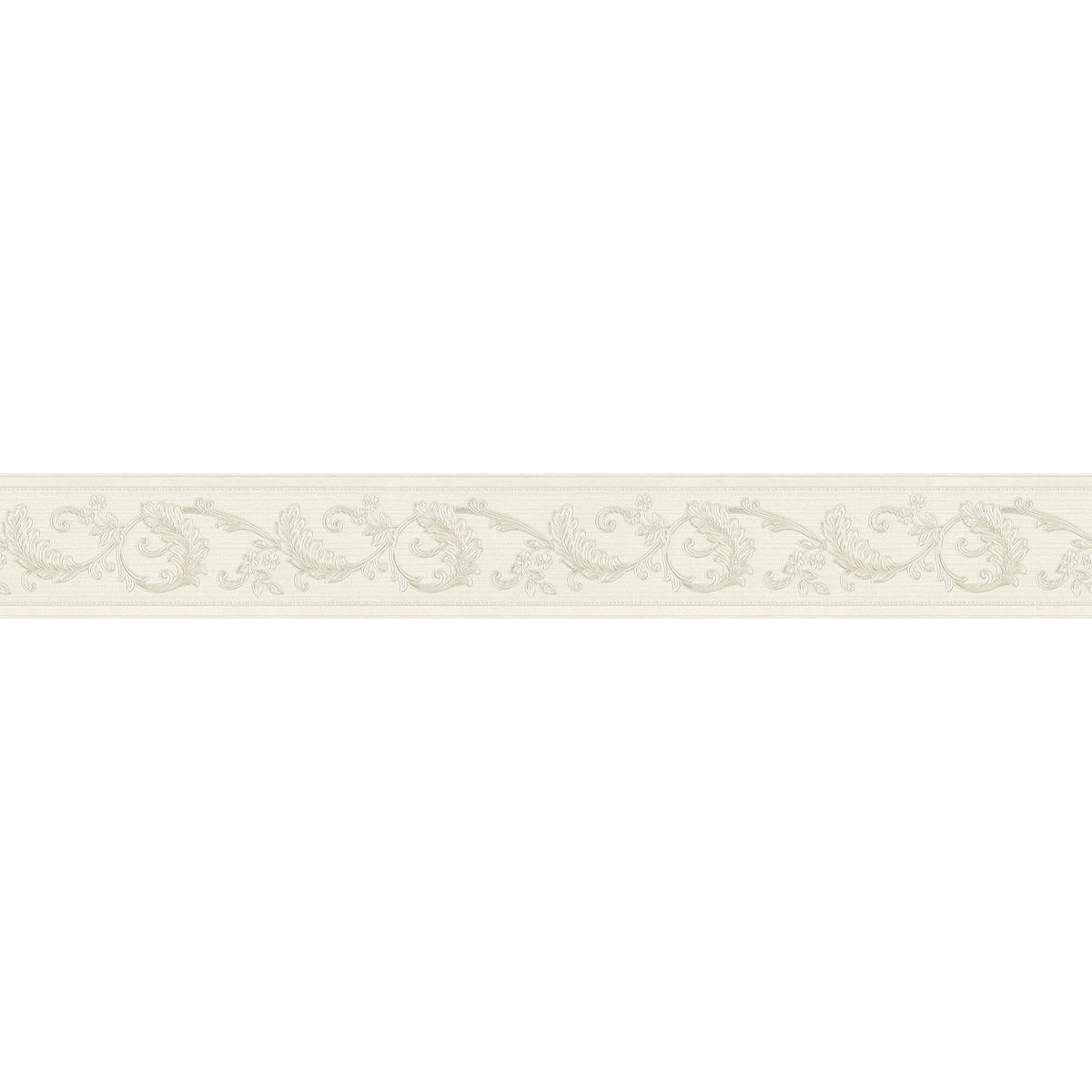 Selbstklebende-Borte Ranken-Ornament creme 5 m