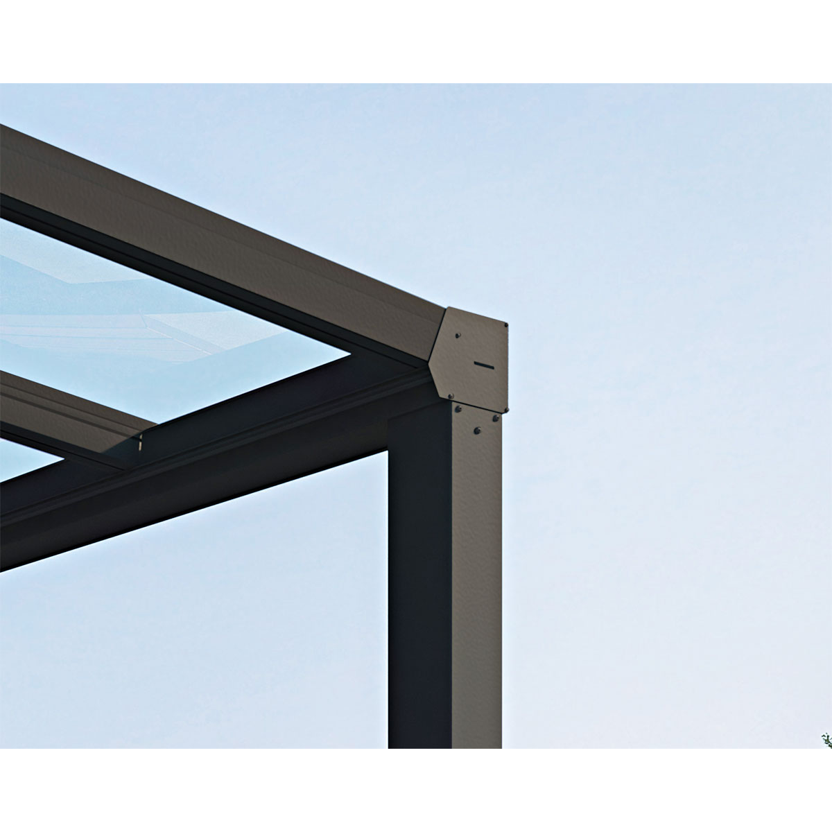 Palram Terrassenüberdachung Stockholm 3,4 x 5,2 m Bild 2