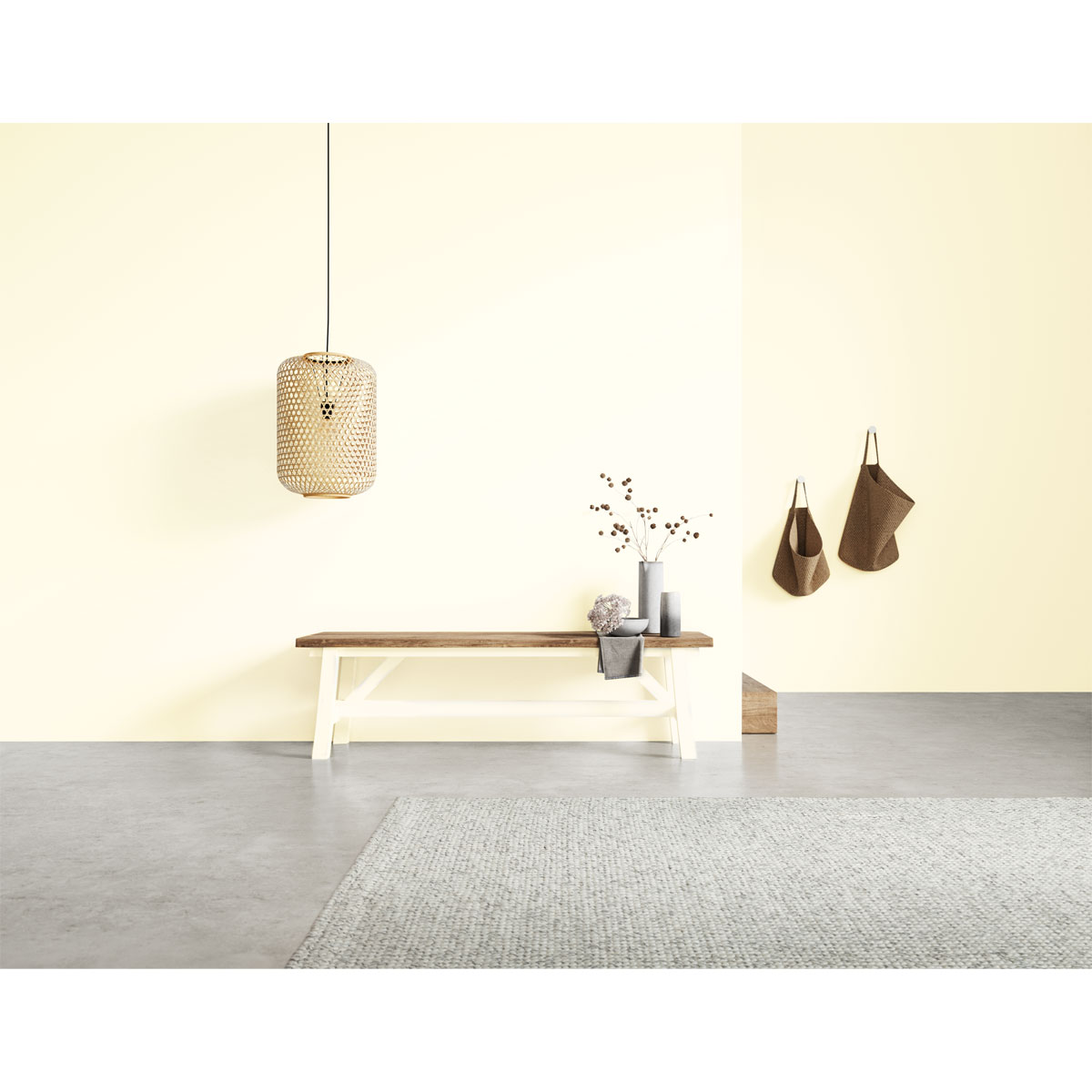 Schöner Wohnen Farbe  Naturell Kreidefarbe 2,5 L Schnee- gestoeber Bild 3