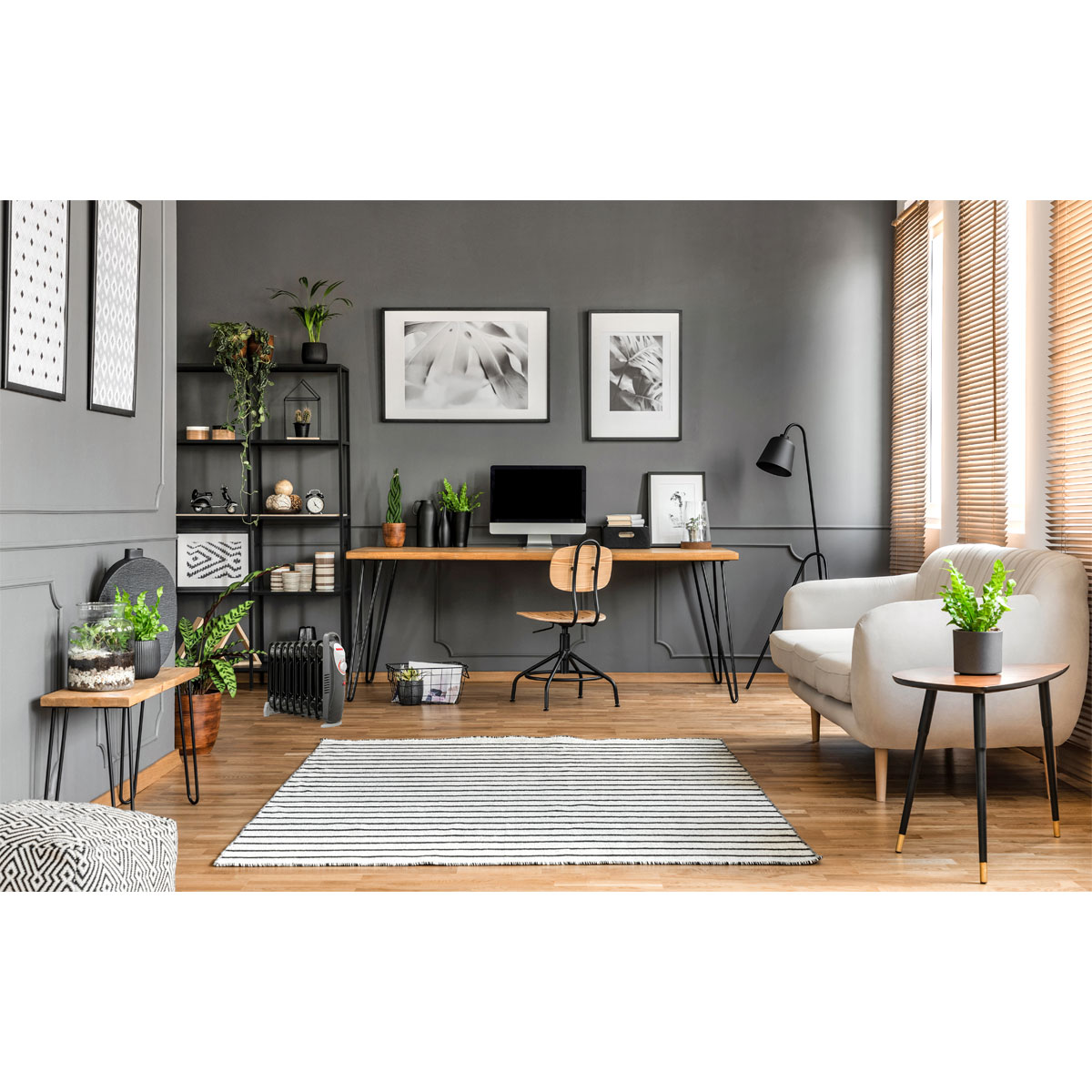 Rowi Ölradiator HOR 800/7/2 MINI 800 Watt 31 x 38 x 13,5 cm Bild 4