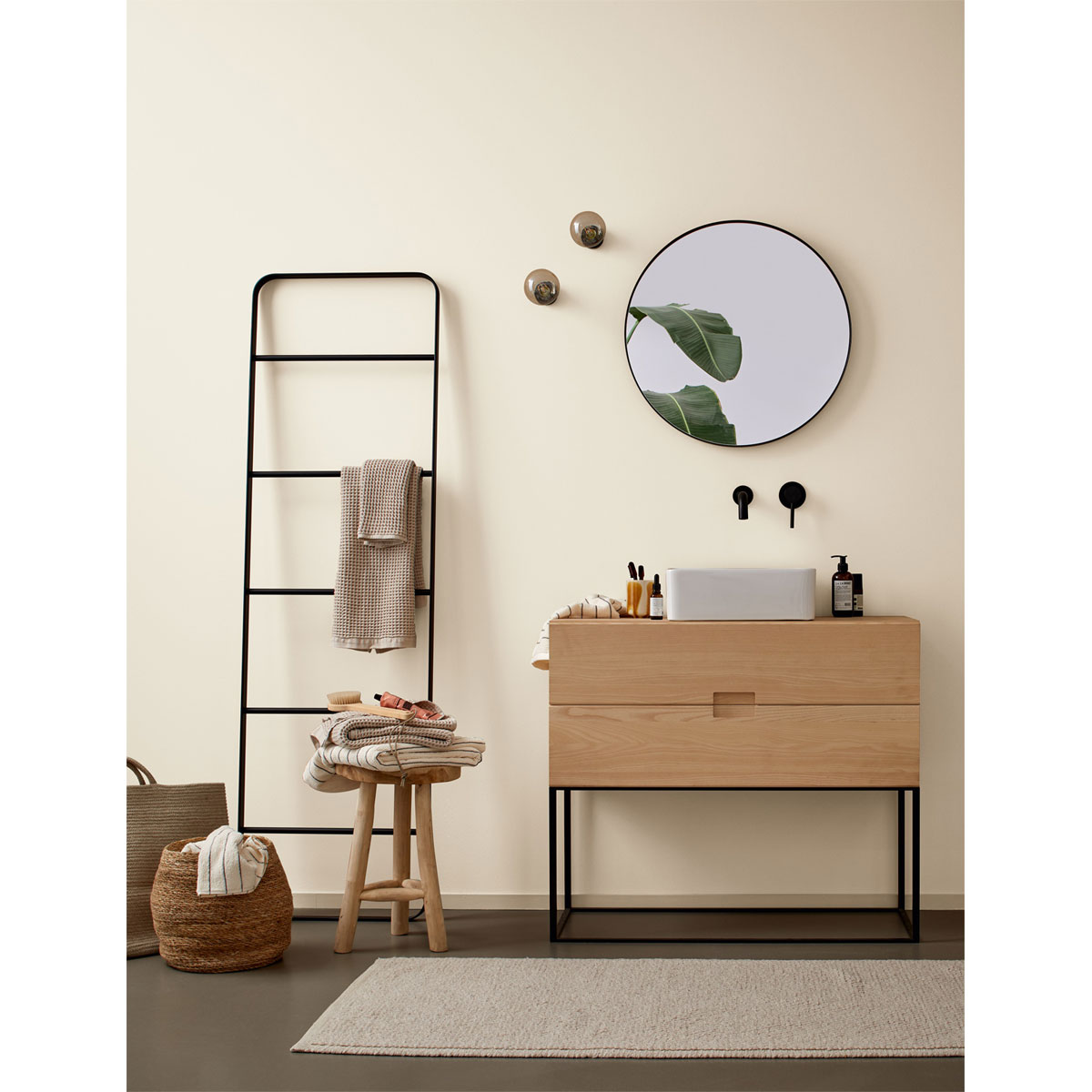 Alpina Innenfarbe pure farben 2,5 L Cremebeige matt Bild 2