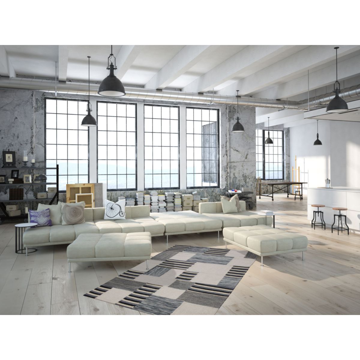 Liana 212 Natur 160cm x 230cm Bild 2