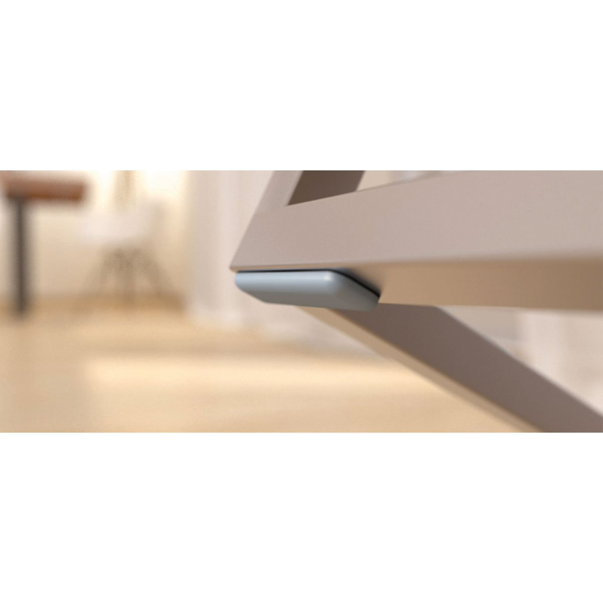 Suki Universalgleiter Easy Glider klebend 3 x 3 cm grau 4 Stück Bild 3