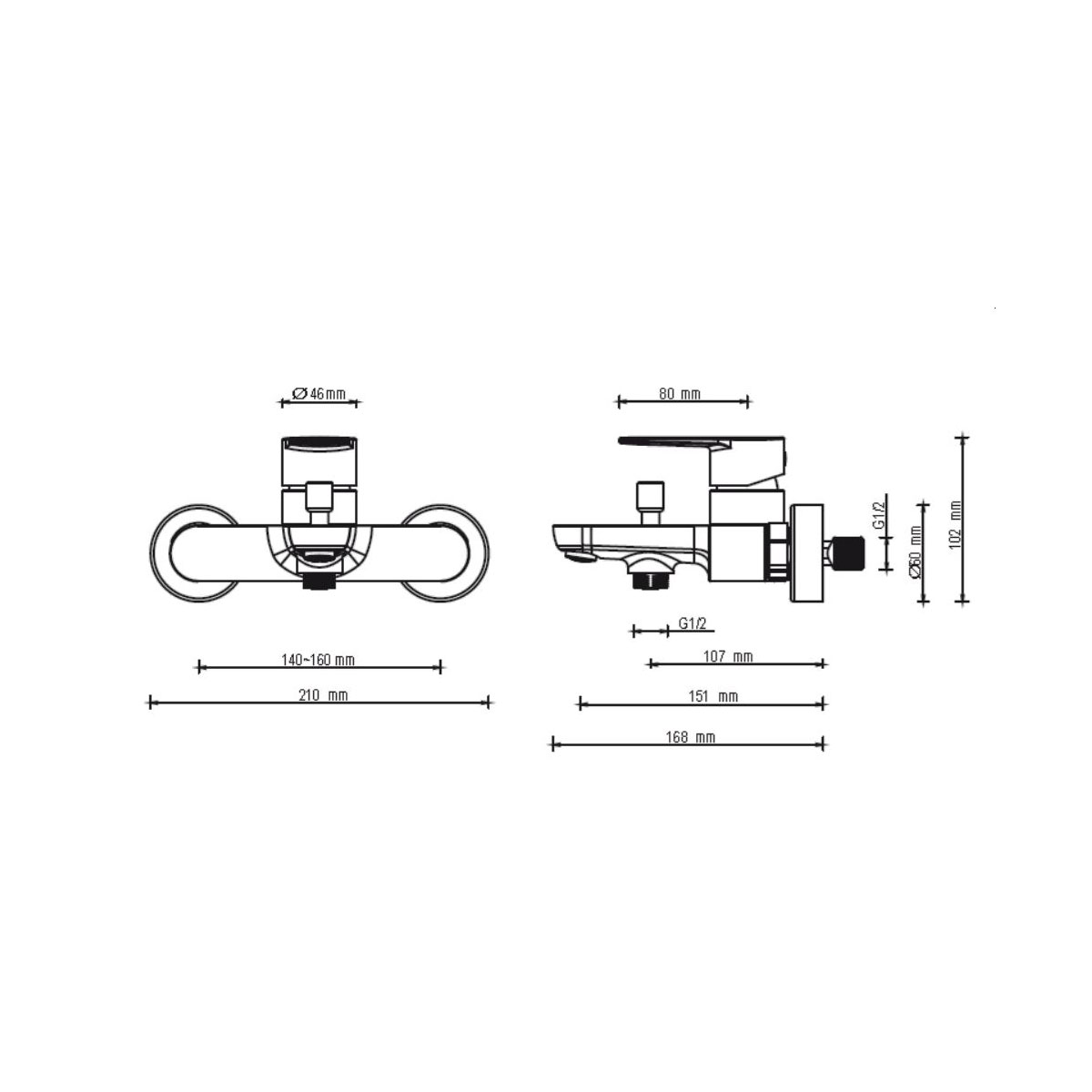 Lenz  Wannenarmatur CALISTA chrom Bild 2
