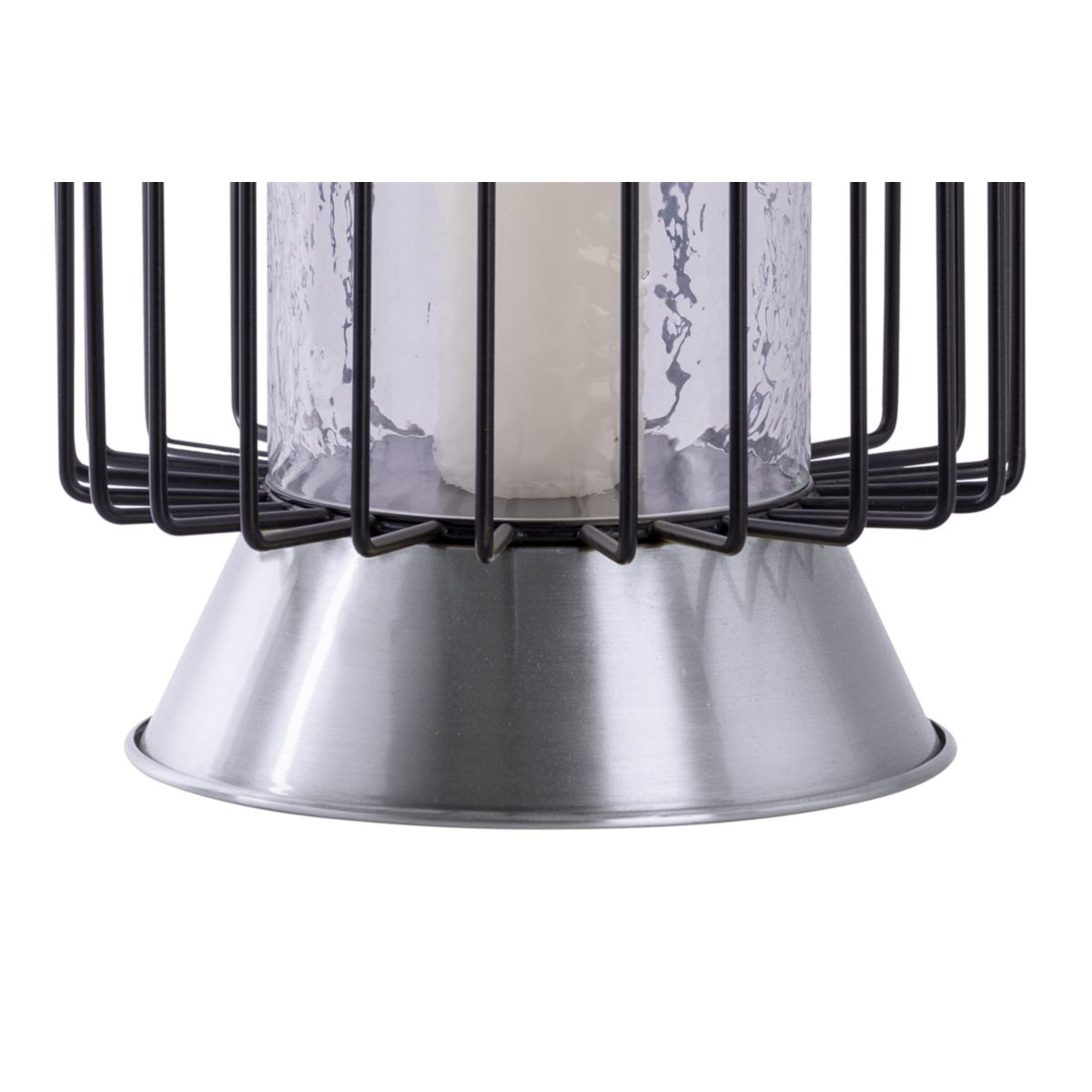 Kerzenständer Malibu 125 schwarz silber Bild 4